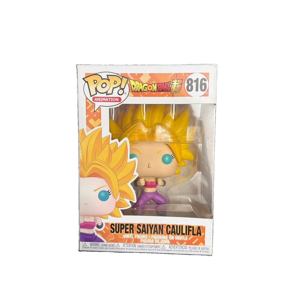 Funko Pop! Animation Dragon Ball Super Super Saiyan Caulifla 816 Vinyl Figure